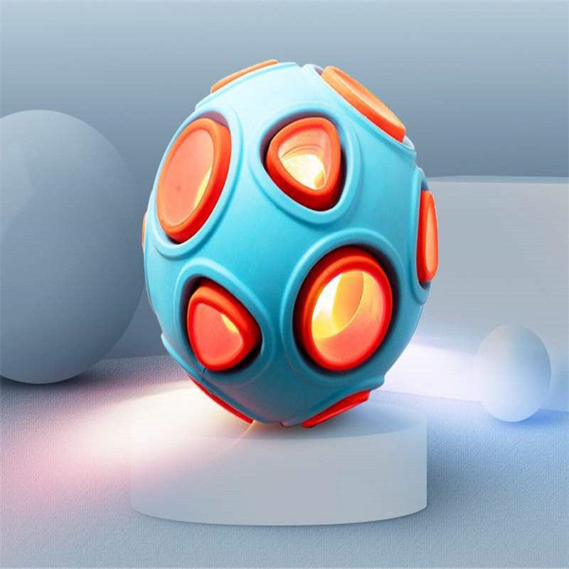 Interactive LED Light & Sound Chewing Ball – Fun for Dogs! 🐶✨🎾