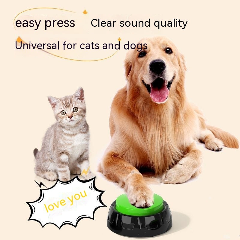 Pet Button Dog Voice Acoustic Generator – Train & Communicate with Your Pet! 🐶🔊✨