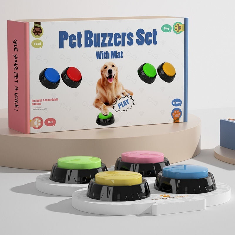 Pet Button Dog Voice Acoustic Generator – Train & Communicate with Your Pet! 🐶🔊✨