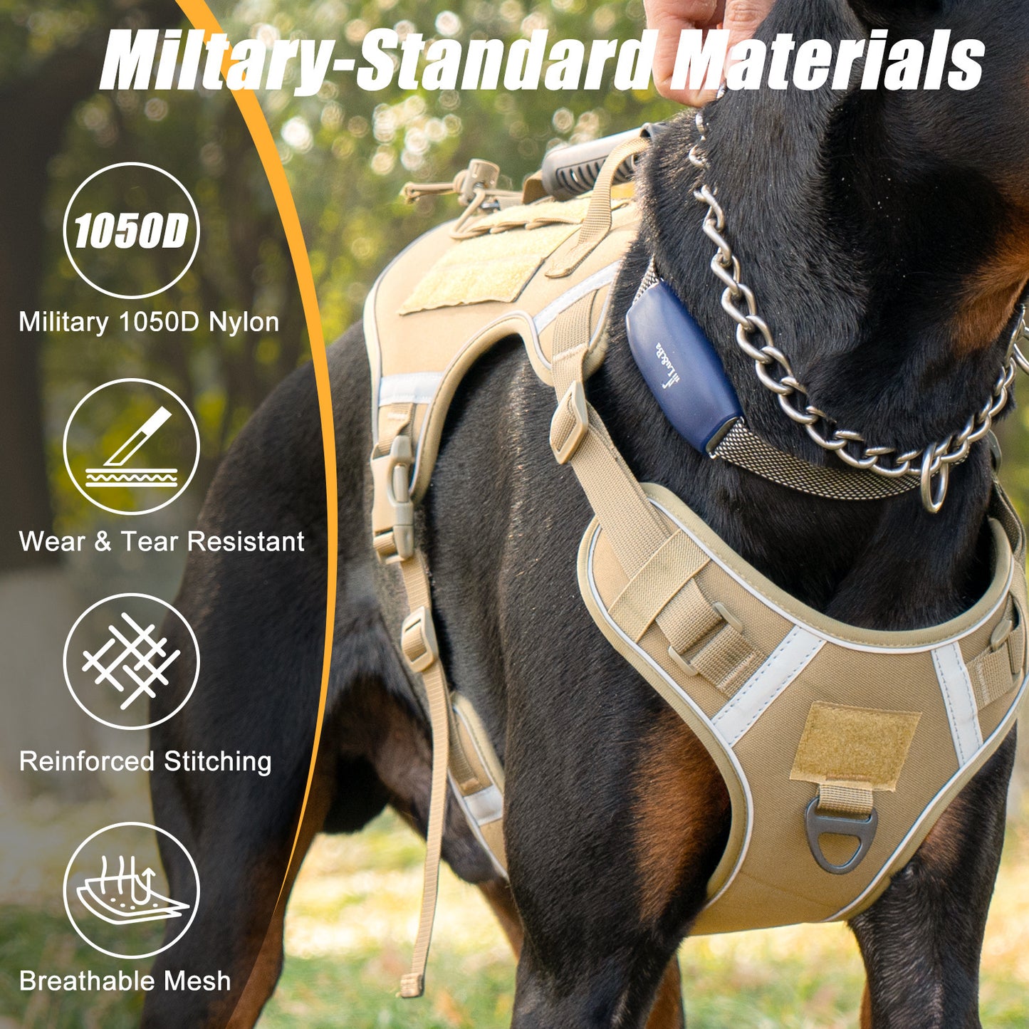 Tactical Breathable Pet Vest – Secure & Reflective for Outdoor Adventures! 🐶🎽✨