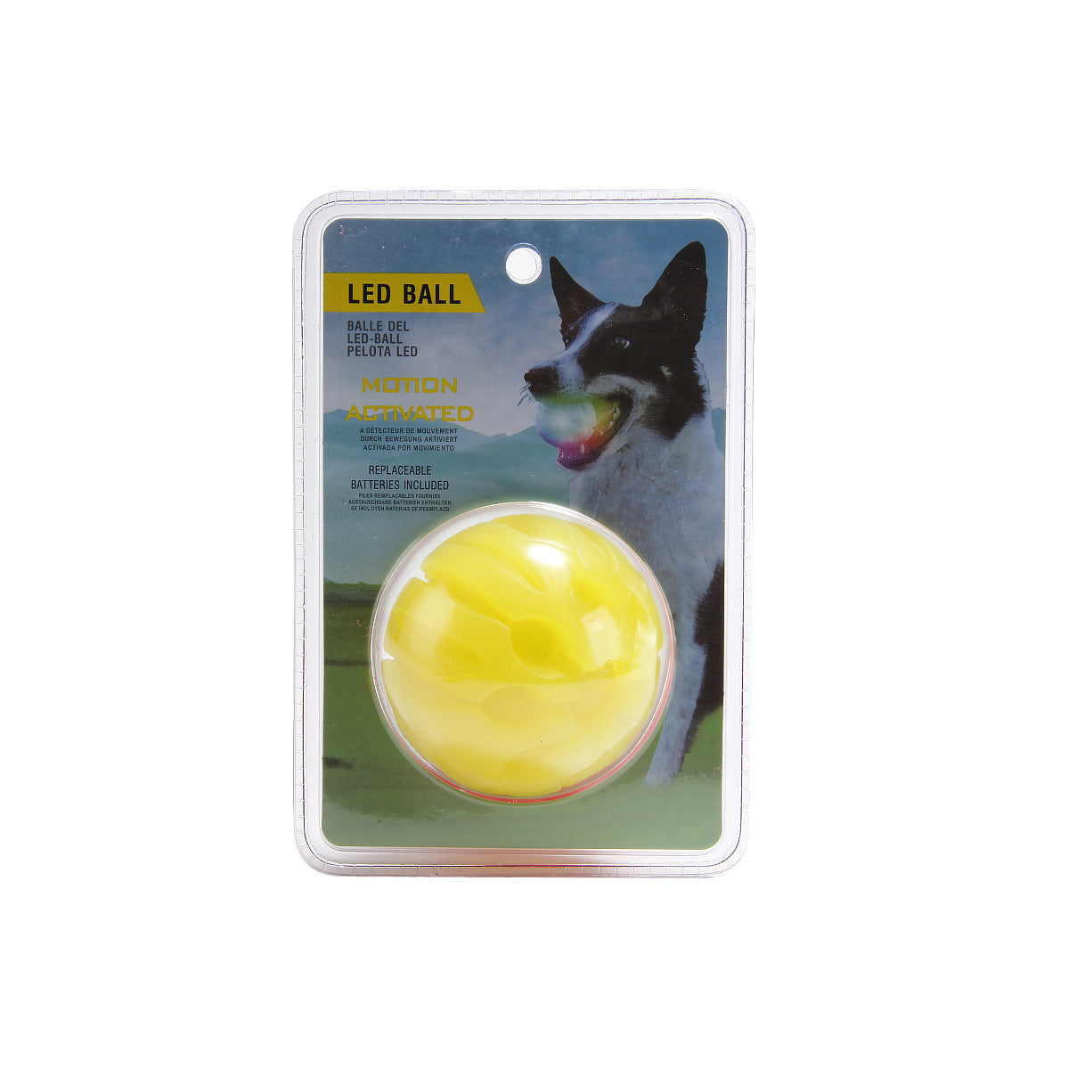 LED Glowing Dog Ball – Durable & Fun! 🐾✨