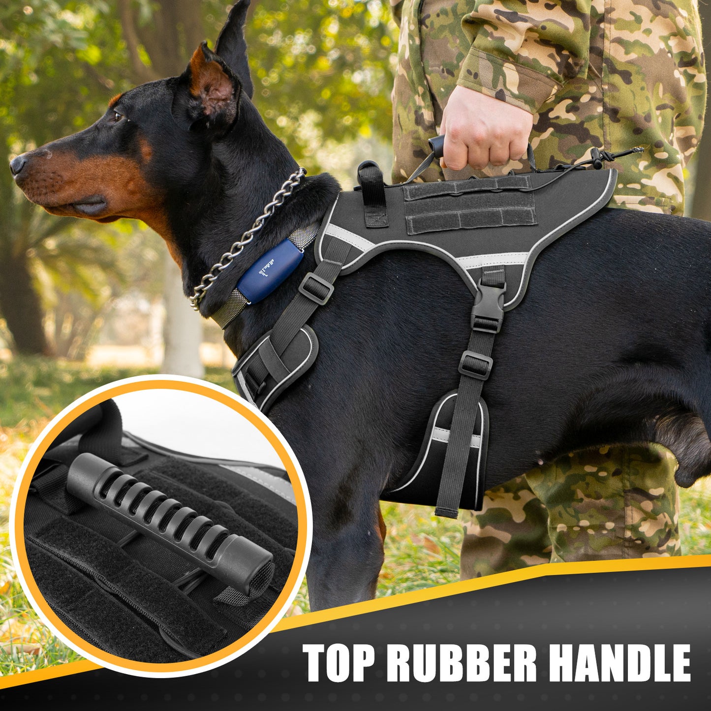 Tactical Breathable Pet Vest – Secure & Reflective for Outdoor Adventures! 🐶🎽✨