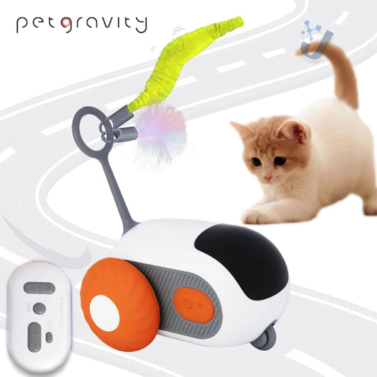 Smart Gravity Cat & Dog Toy – Interactive Moving Mouse Car 🚗🐾