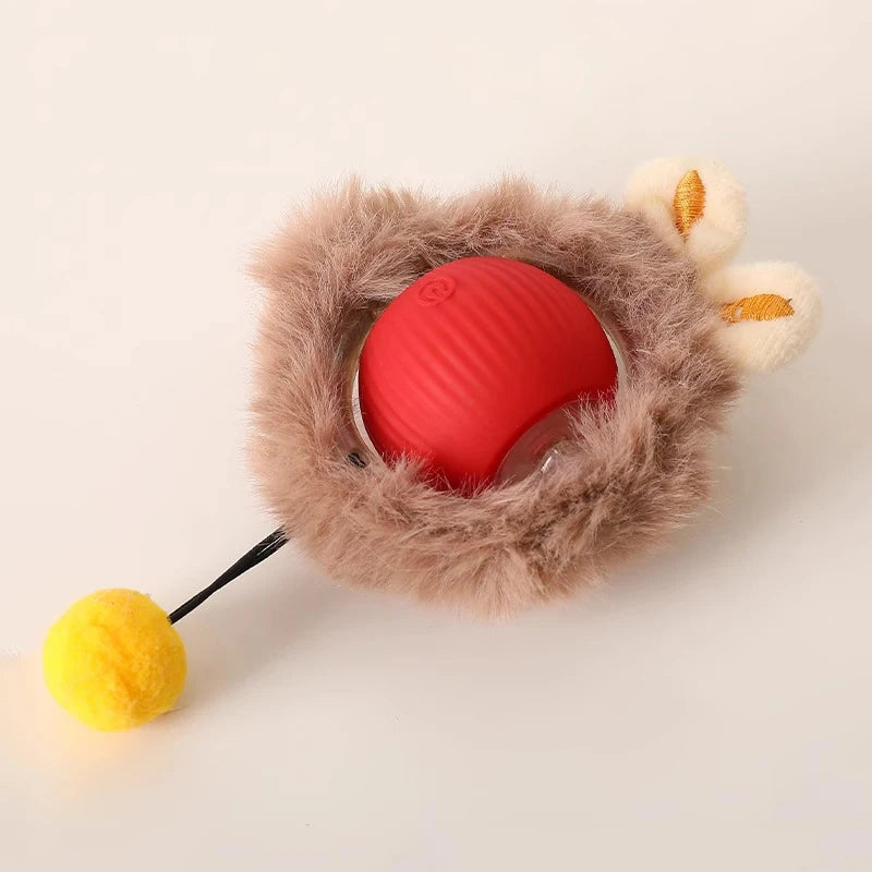 Interactive Automatic Rolling Ball – The Ultimate Playtime Companion for Your Cat! 🐱⚡