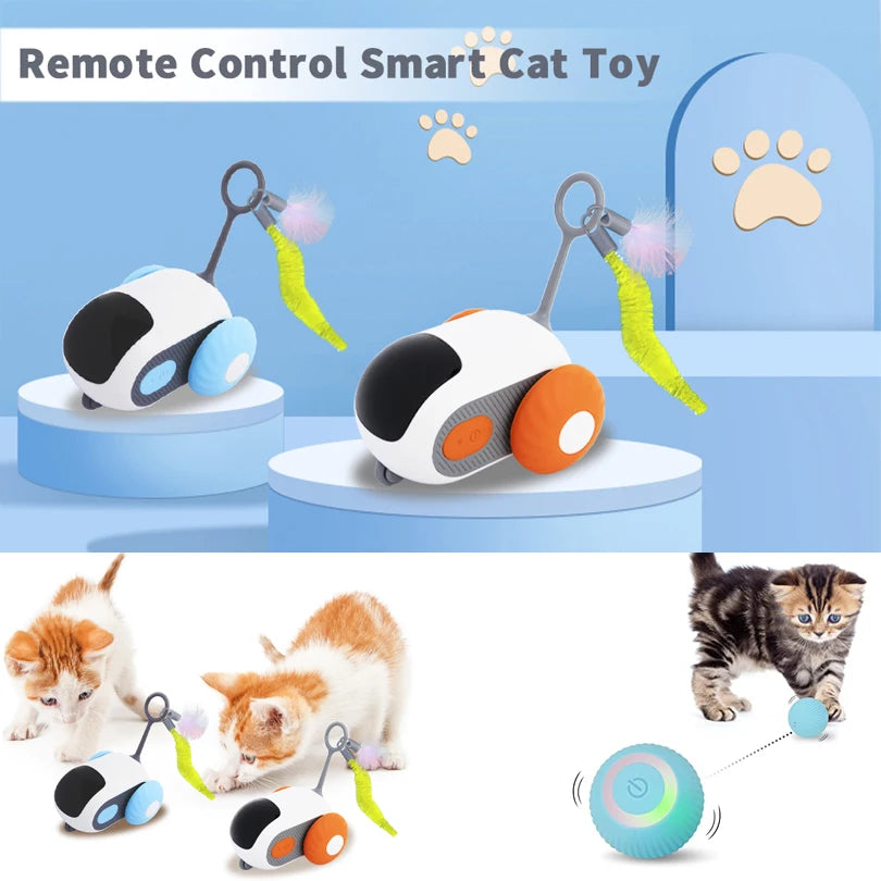 Smart Gravity Cat & Dog Toy – Interactive Moving Mouse Car 🚗🐾