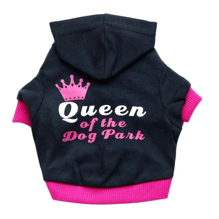 Security Dog Clothes Small Dog Hoodie Coat