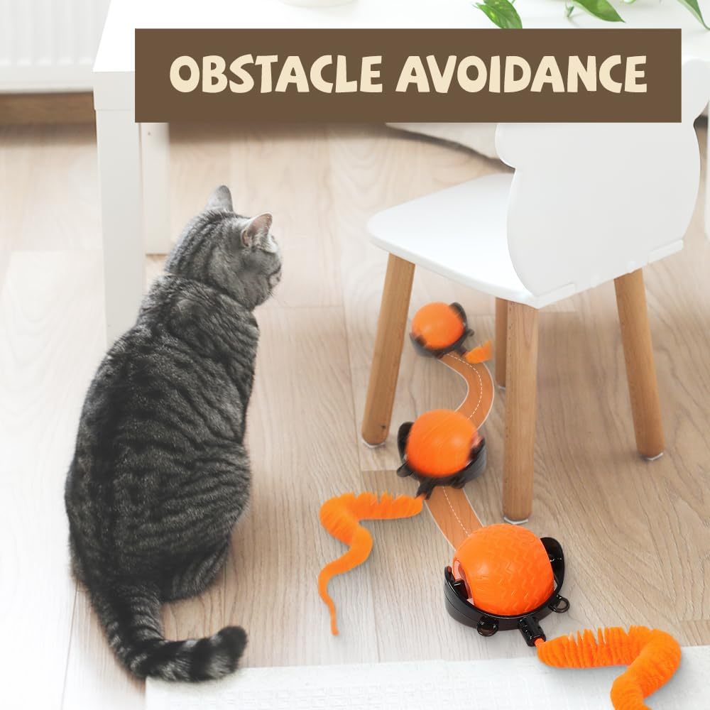 Interactive Smart Cat Ball – Keeps Your Cat Active & Happy! 🐱🎾