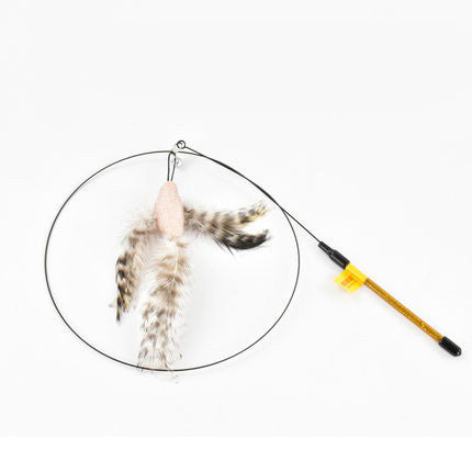 Tian Tian Bird Feather Cat Toy – Interactive Fun for Cats! 🐱✨🎣