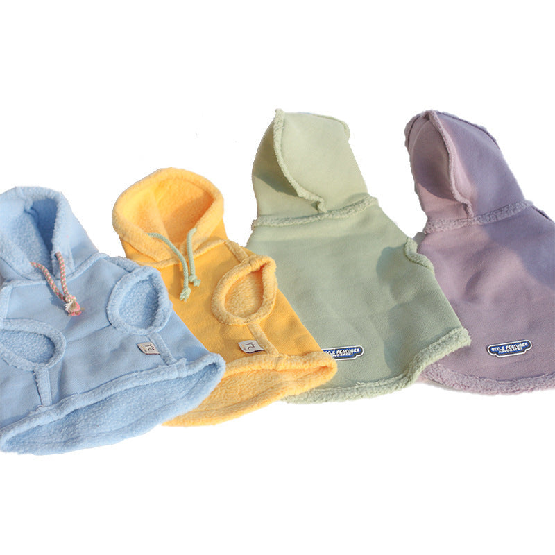 Pet Fleece Hooded Sweater – Warm & Cozy for Autumn & Winter! 🐶🐱❄️✨